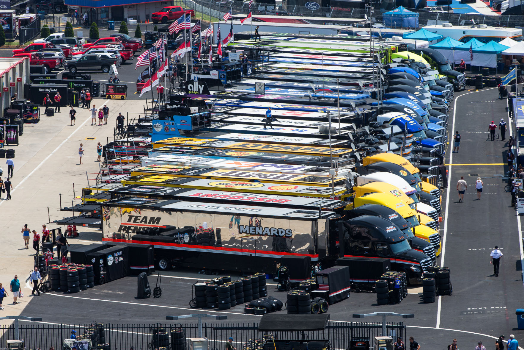 NASCAR's Xfinity Series 38th Annual Alsco 300 action on Saturday at Charlotte Motor Speedway.